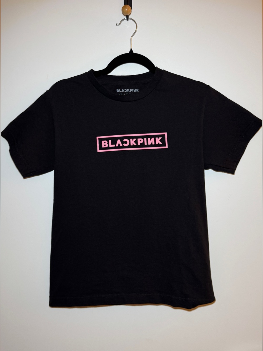 BLACKPINK DEADLINE World Tour Tee — Black with Pink Graphic
